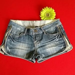 Vanilla Star Jean Short Shorts sz.7/8 #11